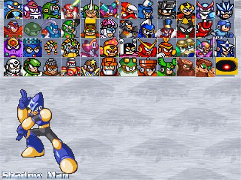 mega man 2.5d|megaman mugen chars.